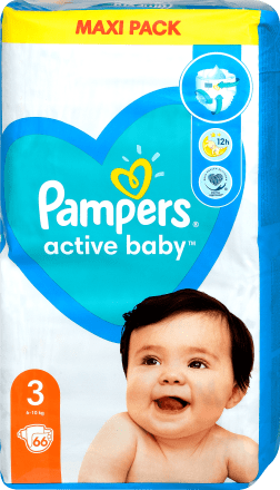 pampers activ baby 3 cena