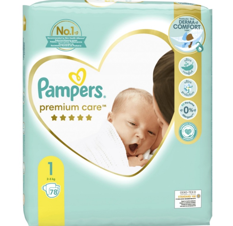 pampers premium care 1 przeciekaja