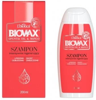 biovax opuntia oil & mango szampon do włosów