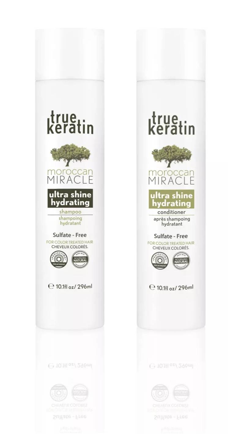 szampon i odżywka true keratin moroccan miracle