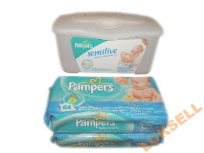 chusteczki pampers w pudelku