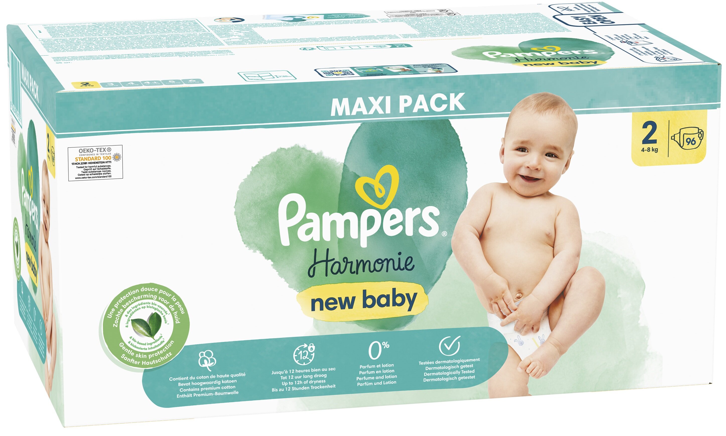 pampers 2 96sztuk