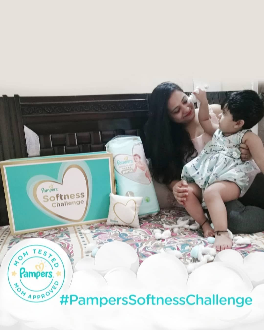 pampers softness challenge