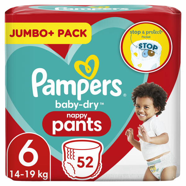 jumbo pack pampers pants 6