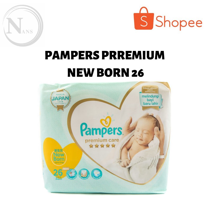 new born pampers premium