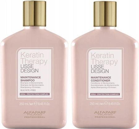 alfaparf keratin therapy lisse design szampon do włosów 250ml opinie