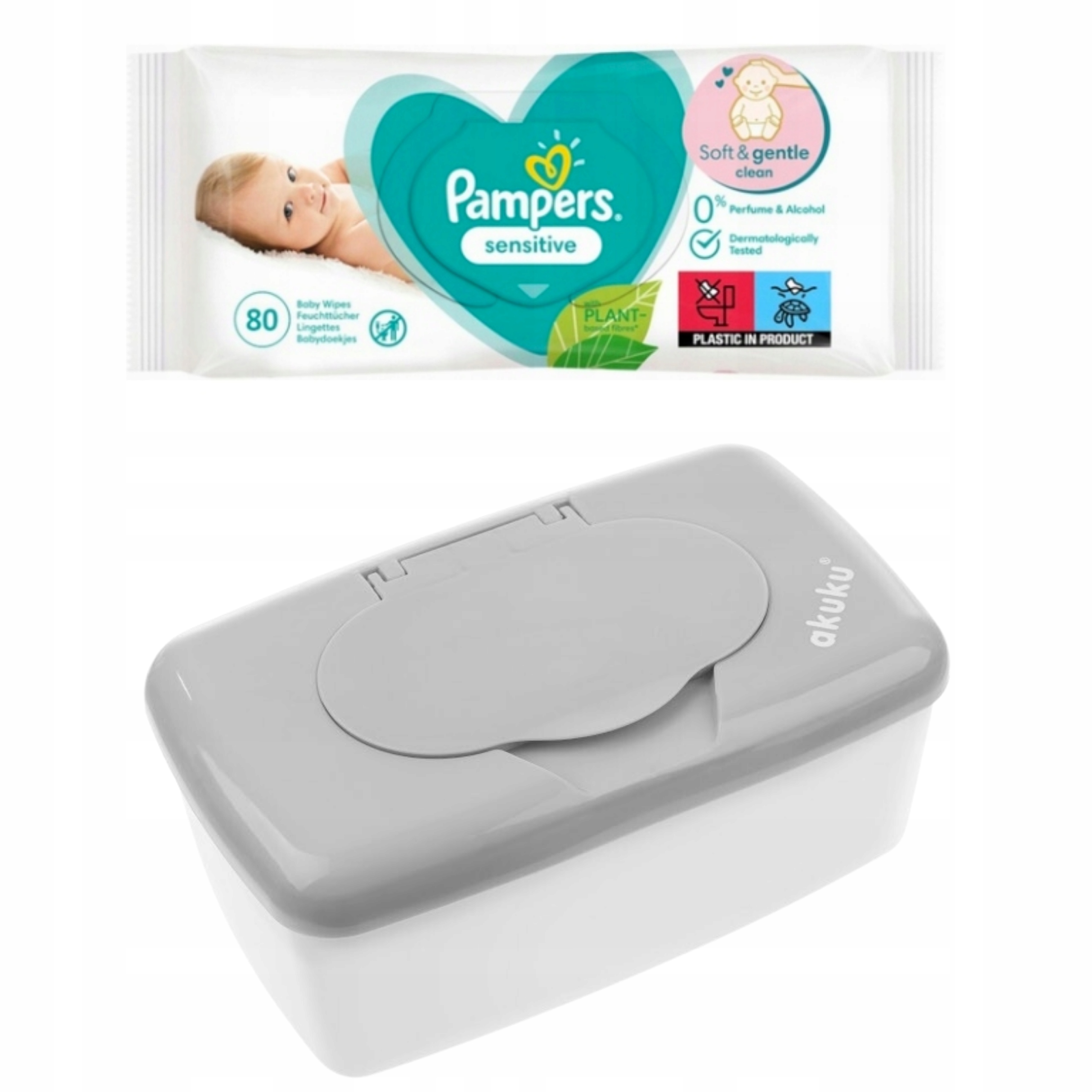 allegro chusteczki pampers sensitive