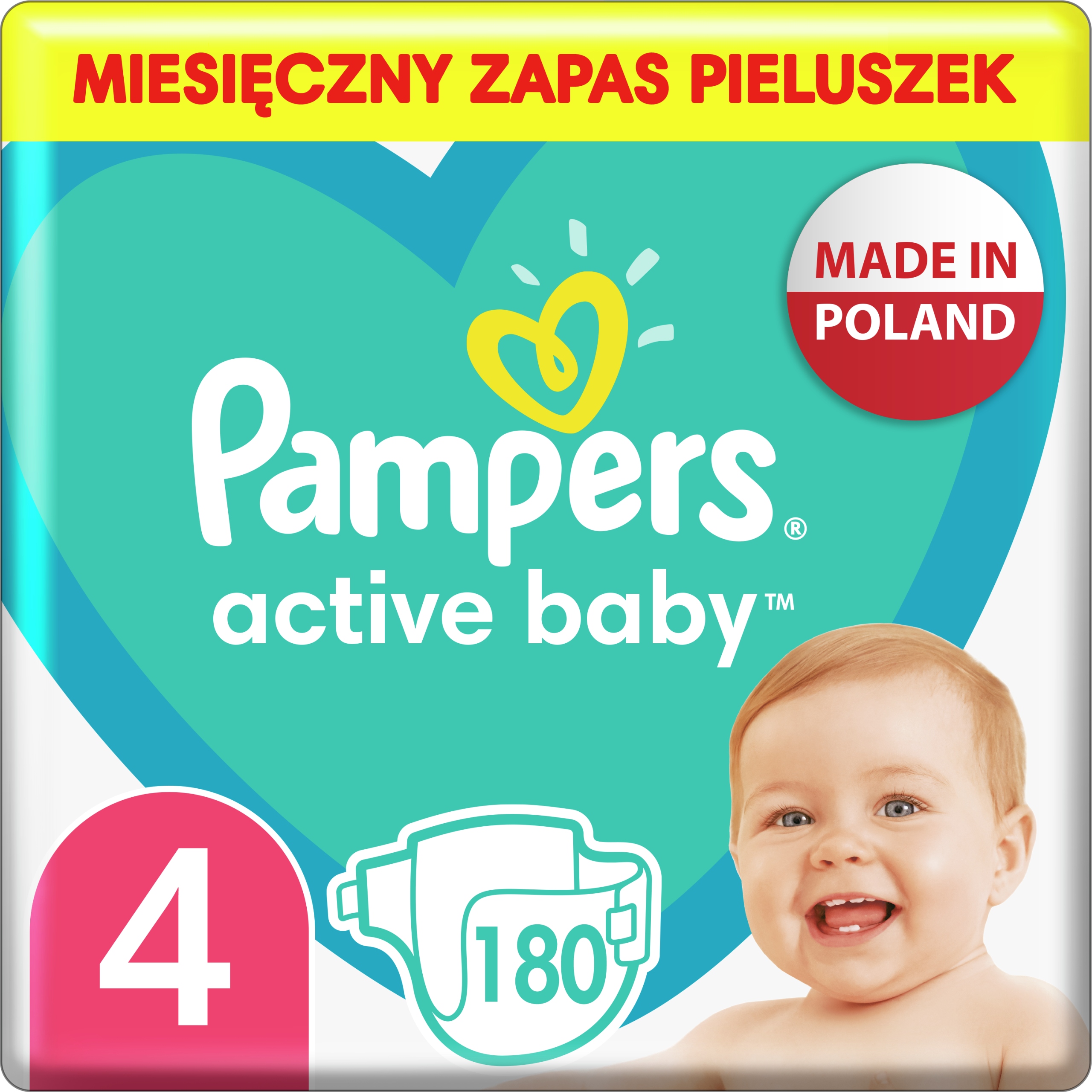 allegro pampers active baby 4