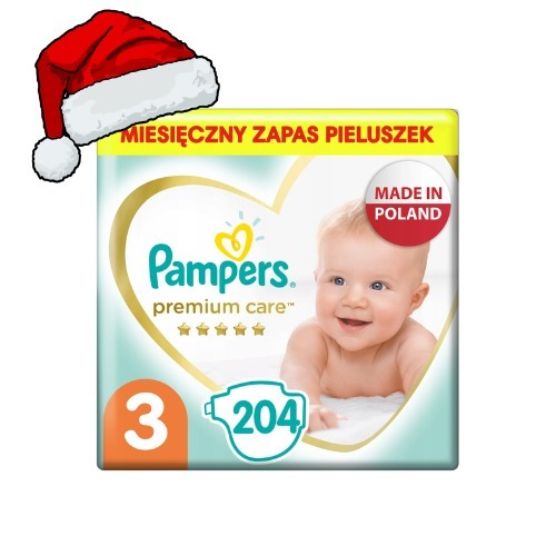 allegro pampers premium care 3 204 szt