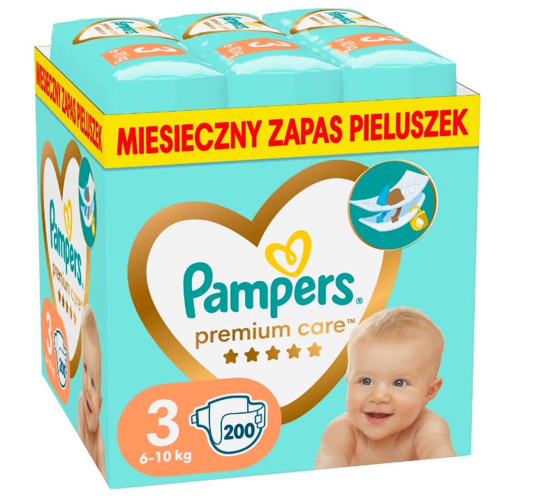 allegro pampers premium care 3 zapas