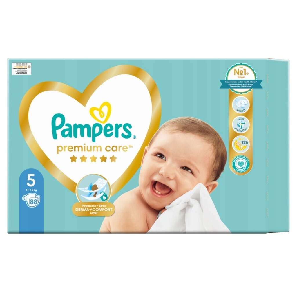 allegro pieluchy pampers 5