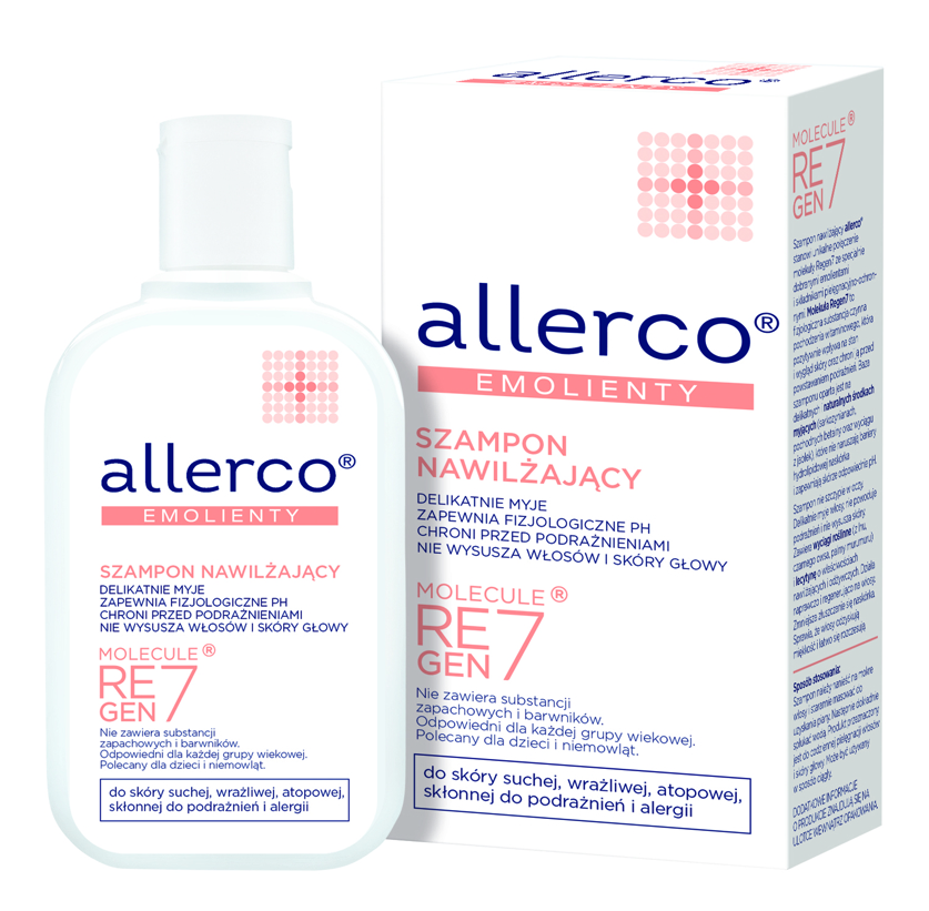 allerco szampon nawilżający 200ml