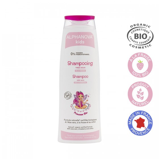 alphanova princesse szampon do włosów dla dziewczynek 250ml