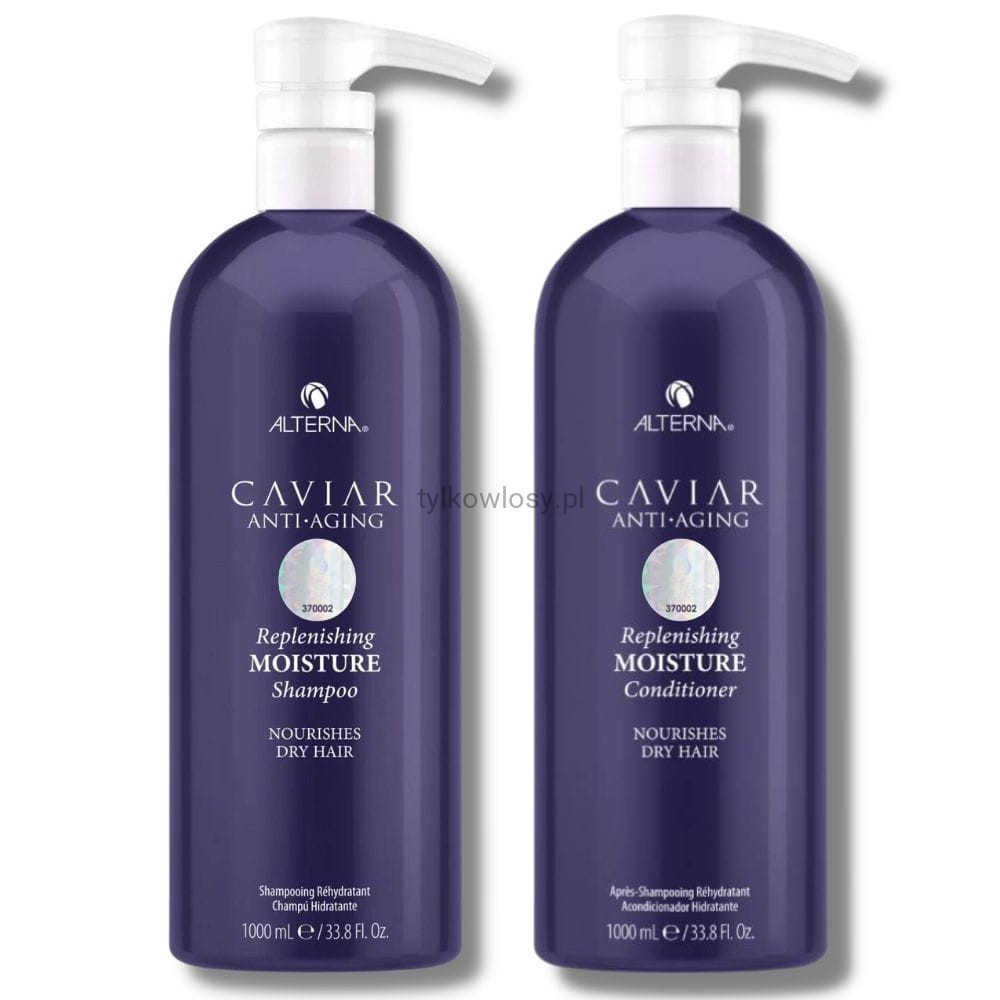 alterna caviar moisture szampon nawilżający 1000 ml