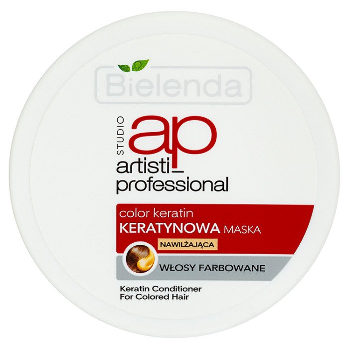 artisti professional color keratin keratynowa odżywka do włosów farbowanych cena