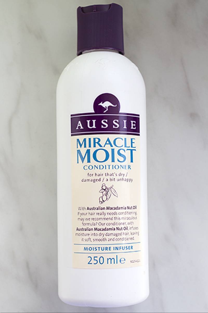 aussie miracle moist odżywka do włosów suchych