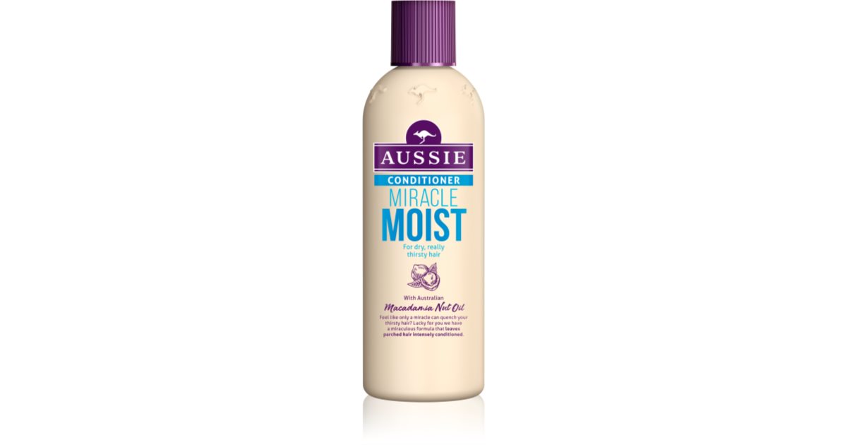 aussie miracle moist odżywka do włosów suchych i zniszczonych