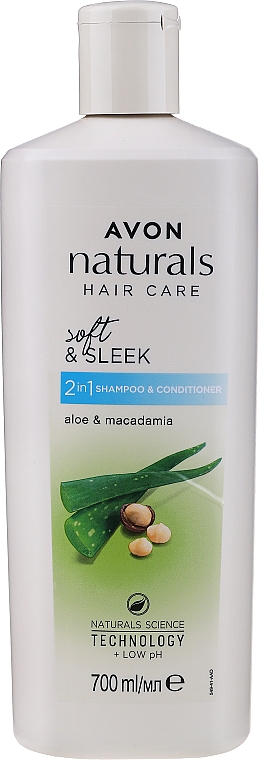 avon naturals szampon aloe makadamia