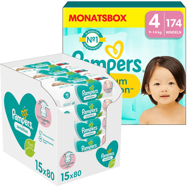 chusteczki nawilżające pudełko box pampers