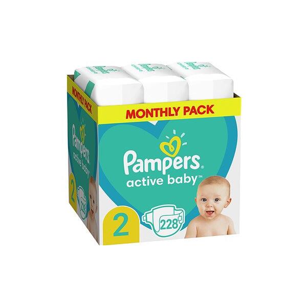 pampers active baby 2 228