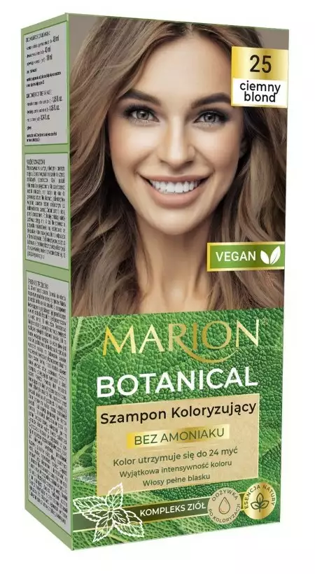 szampon koloryzujacy marion ciemny blond efekty