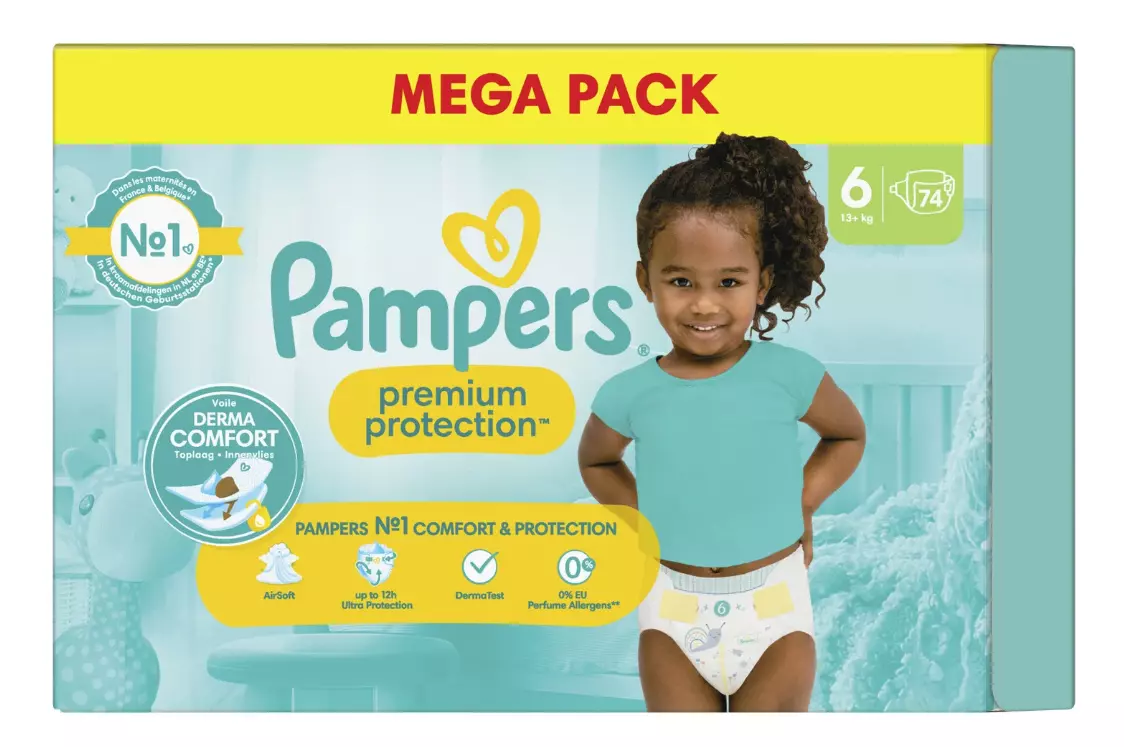 pampers premium dry