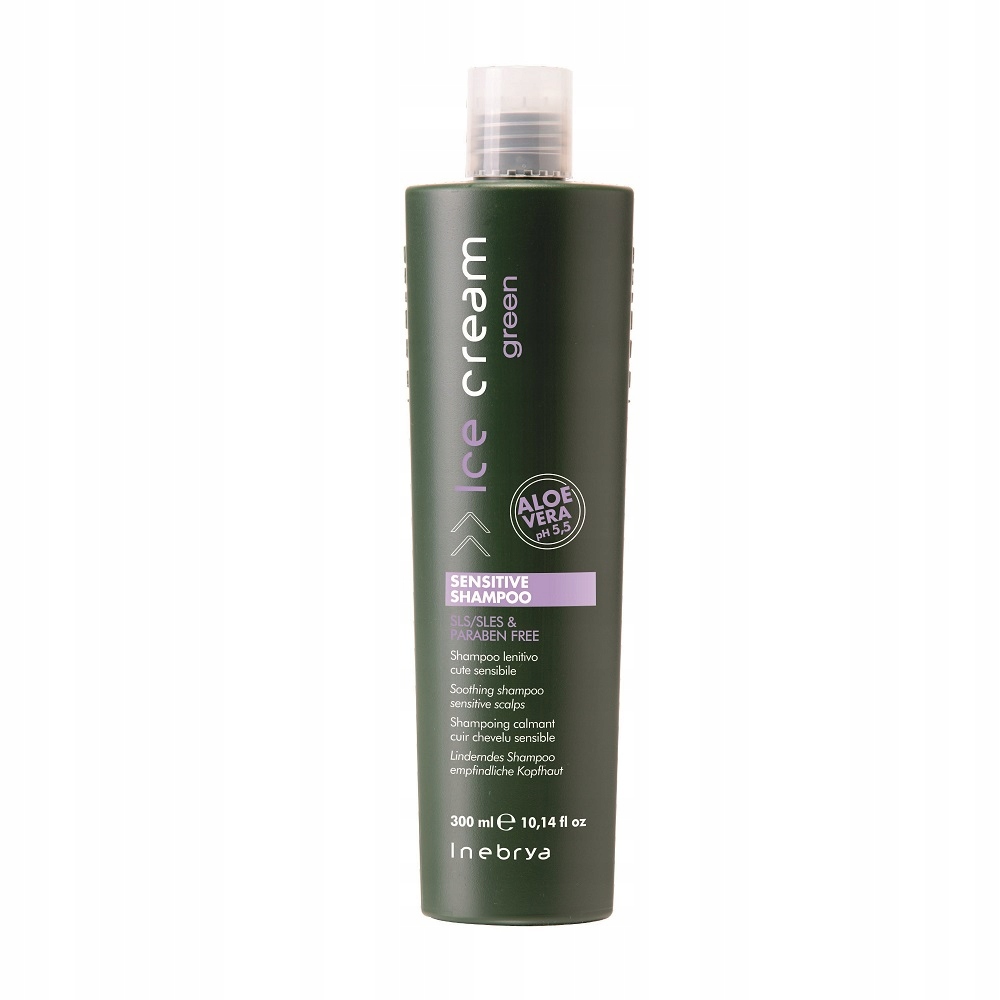 inebrya green scalp sensitive szampon do wrażliwej skóry