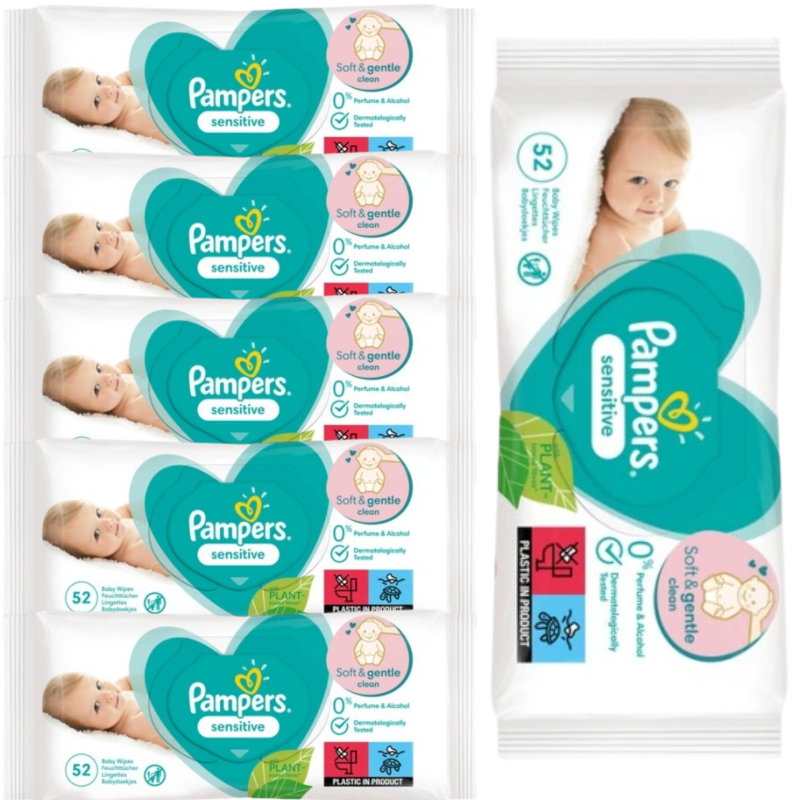 chusteczki nawilżajace pampers 6