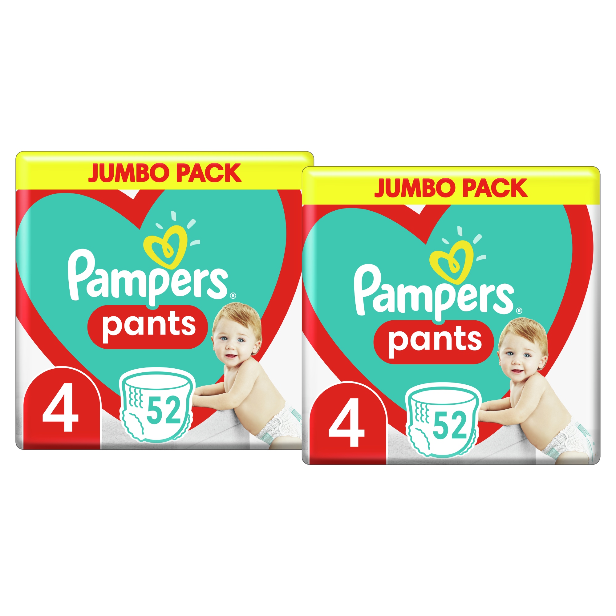 pampers pieluchomajtki pants 4 maxi 104