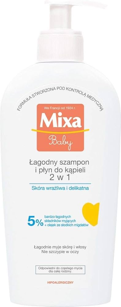 mixa baby szampon do włosów dla dzieci