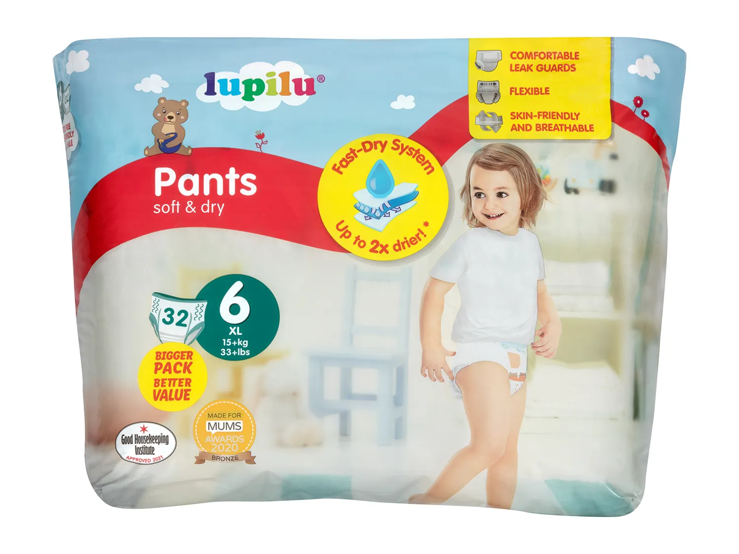 pampers lupilu nr 6