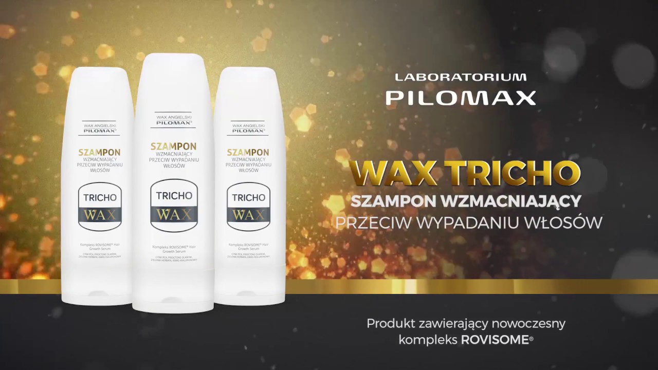 pilomax wax tricho szampon wzmacniający przeciw wypadaniu włosów