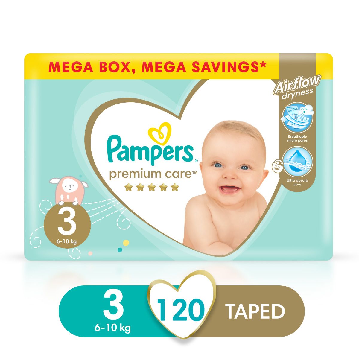 pampers giant box size 3