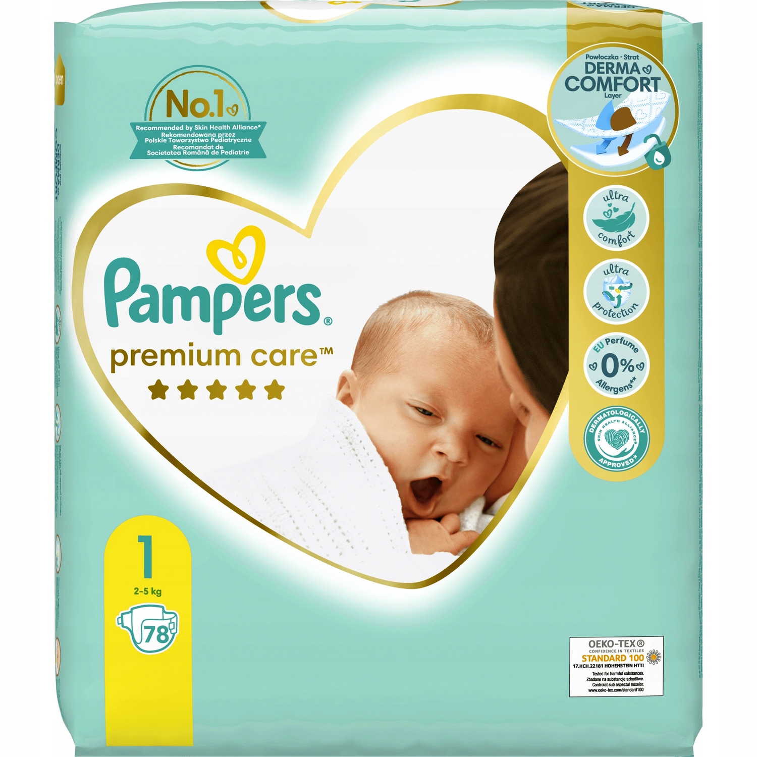 pampers premium care pieluszki jednorazowe newborn 1