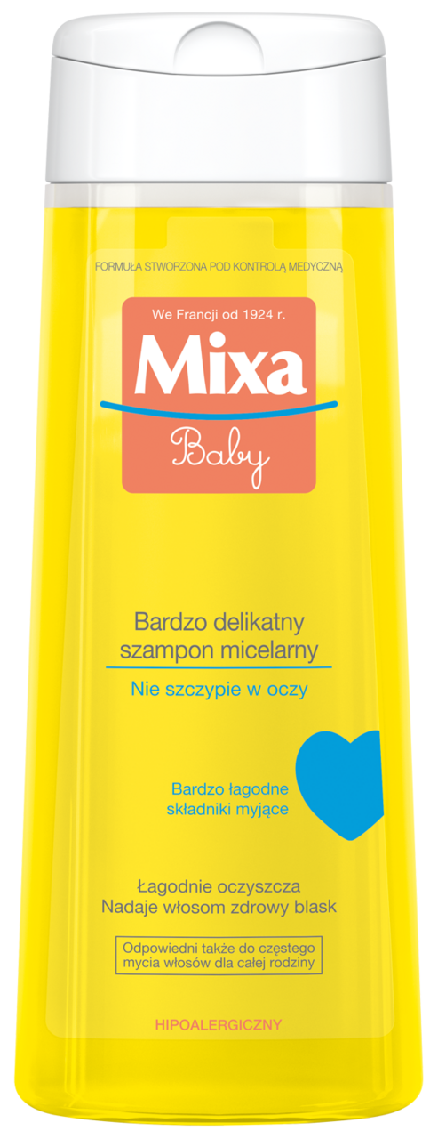 mixa baby szampon do włosów dla dzieci