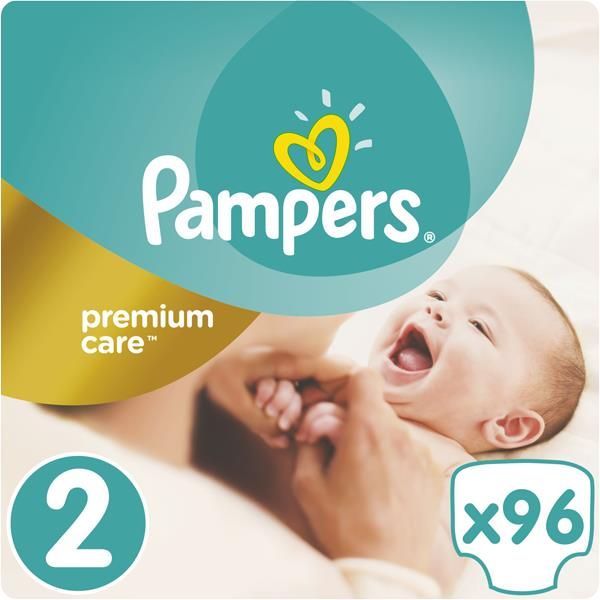 pampers premium care 2 96 sztuk