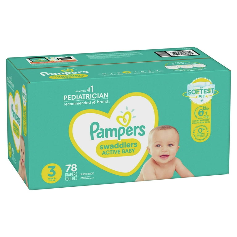 pampers swaddlers size 3