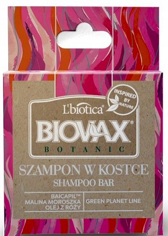 szampon w kostce biovax malina