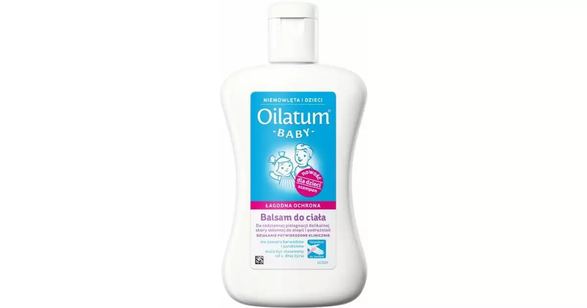 oilatum baby łagodna ochrona szampon dla dzieci 200 ml