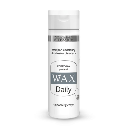 wax angielski pilomax daily wax szampon do włosów ciemnych