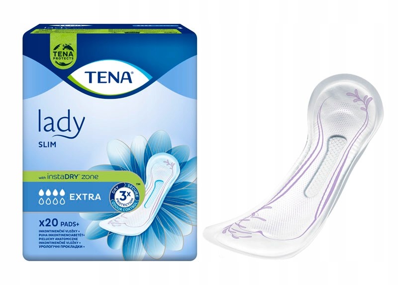 pieluchy anatomiczne tena lady extra