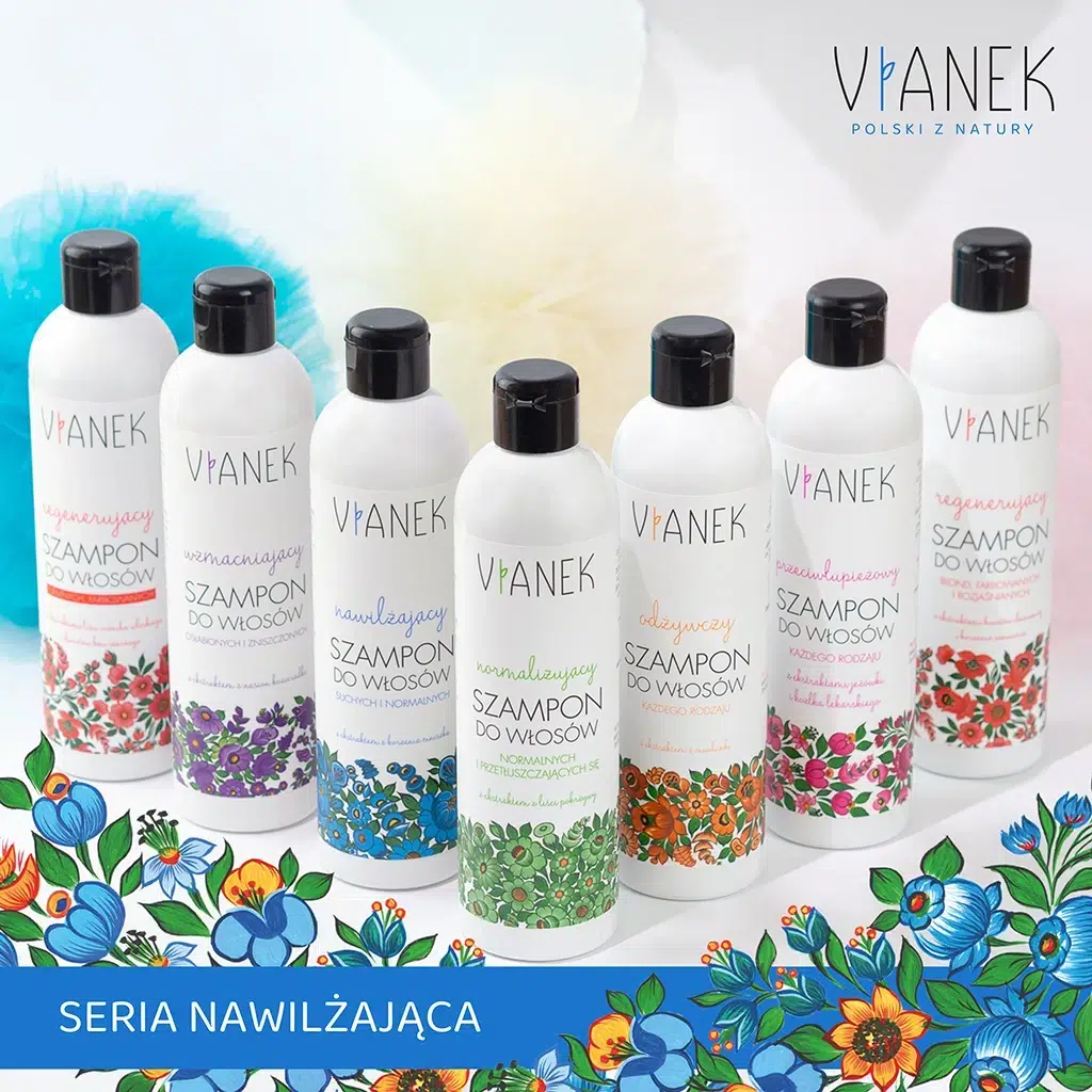 vianek sylveco szampon do włosów nawilżający 300ml