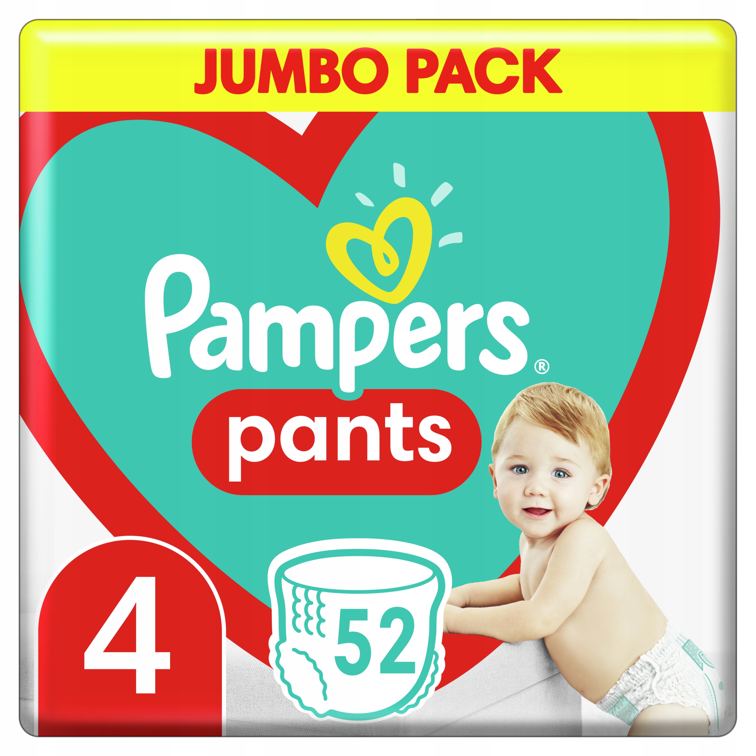 pieluchomajtki pampers 4 cena 52szt