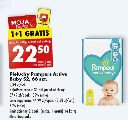 pieluchy pampers promocje 2