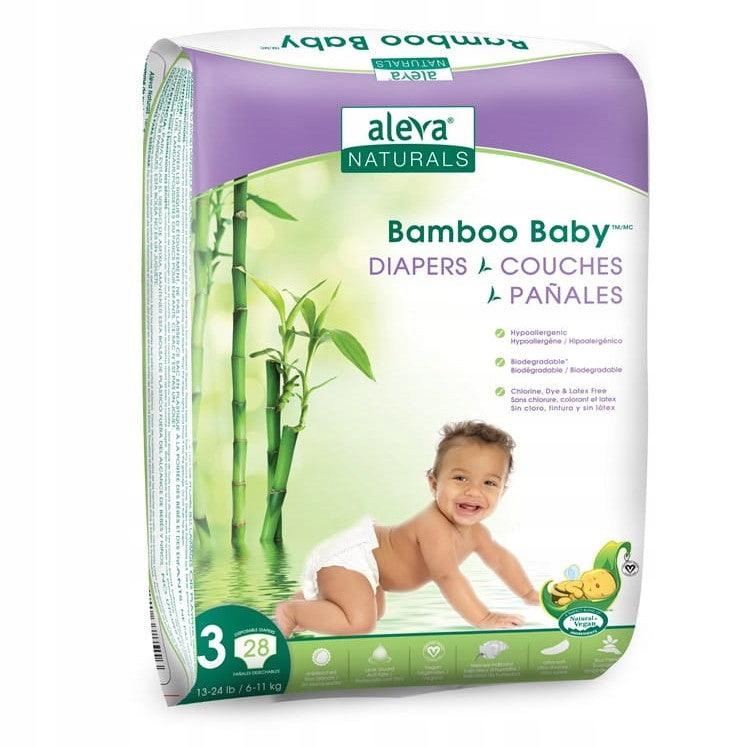 bambusowe pieluchy 6 kg