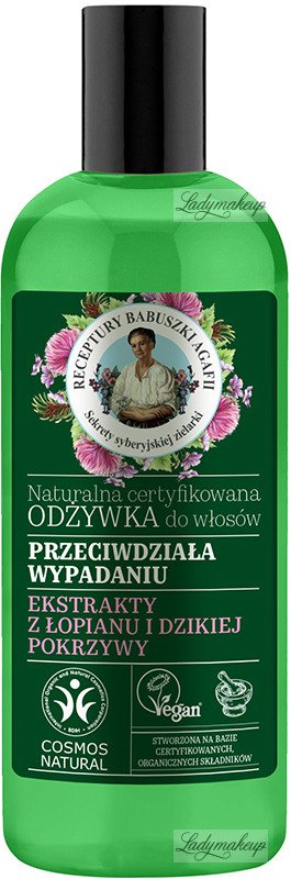 bania agafii odżywka do włosów 280 ml white agafia nettle