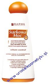 barwa siarkowa moc szampon przeciwłojotokowy antybakteryjny 180 ml opinie