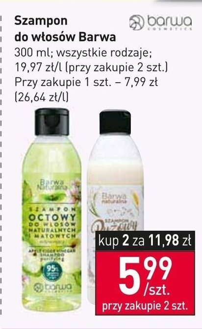 barwa szampon rossmann