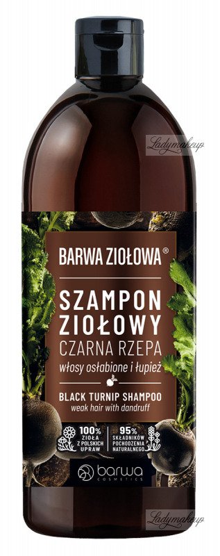 barwaherbal odżywka do włosów osłabionych i z łupieżem czarna rzepa