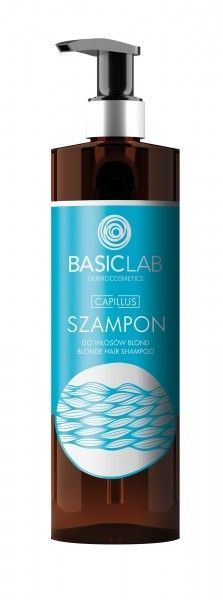 basiclab dermocosmetics capillus odżywka do włosów blond 300 ml